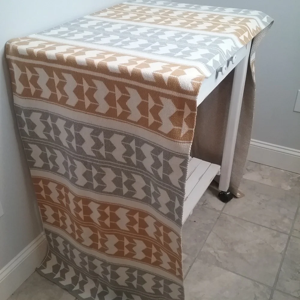 In2green Long table runner Navajo woven cotton
